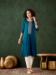 Picture of Magnificent Rayon Navy Blue Kurtis & Tunic