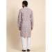 Picture of Graceful Cotton Silver Kurtas