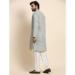 Picture of Stunning Cotton Medium Sea Green Kurtas