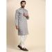 Picture of Fine Cotton Silver Kurtas