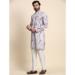 Picture of Superb Cotton Silver Kurtas