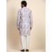 Picture of Superb Cotton Silver Kurtas