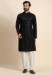 Picture of Ideal Cotton Black Kurtas