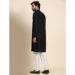 Picture of Ideal Cotton Black Kurtas