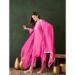 Picture of Graceful Cotton Hot Pink Readymade Salwar Kameez