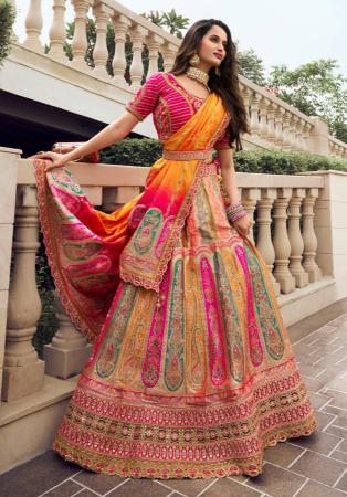 Picture of Fascinating Silk Peru Lehenga Choli