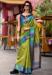 Picture of Charming Silk Yellow Green Saree