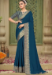 Picture of Statuesque Silk Midnight Blue Saree