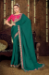 Picture of Lovely Silk Teal Saree