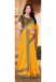 Picture of Marvelous Silk Orange Saree