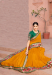 Picture of Comely Silk Dark Orange Saree