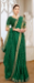 Picture of Pleasing Silk Forest Green Saree