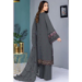 Picture of Georgette Dark Slate Grey Straight Cut Salwar Kameez