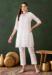 Picture of Bewitching Cotton Off White Readymade Salwar Kameez