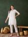 Picture of Bewitching Cotton Off White Readymade Salwar Kameez