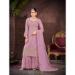 Picture of Fine Georgette Plum Readymade Salwar Kameez