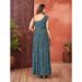 Picture of Beautiful Georgette Dark Slate Grey Readymade Gown