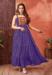 Picture of Beauteous Georgette Purple Readymade Gown