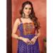 Picture of Beauteous Georgette Purple Readymade Gown