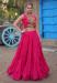 Picture of Ideal Rayon Light Coral Lehenga Choli