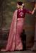 Picture of Graceful Organza Pink Saree