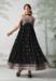 Picture of Appealing Georgette Black Anarkali Salwar Kameez