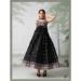 Picture of Appealing Georgette Black Anarkali Salwar Kameez