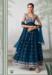 Picture of Magnificent Georgette Navy Blue Anarkali Salwar Kameez