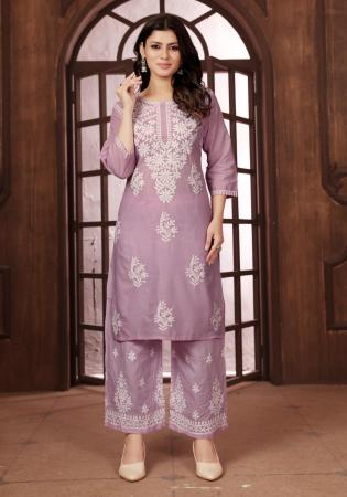 Picture of Good Looking Cotton Rosy Brown Kurtis & Tunic