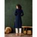 Picture of Appealing Rayon Navy Blue Kurtis & Tunic