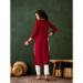 Picture of Taking Rayon Crimson Kurtis & Tunic