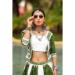 Picture of Delightful Cotton White Lehenga Choli