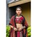 Picture of Lovely Cotton Maroon Lehenga Choli