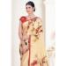 Picture of Amazing Crepe & Silk Wheat Saree