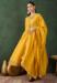 Picture of Fine Silk Dark Golden Rod Readymade Salwar Kameez