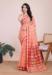 Picture of Exquisite Chiffon Light Salmon Saree