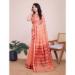 Picture of Exquisite Chiffon Light Salmon Saree