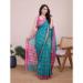 Picture of Enticing Chiffon Dark Cyan Saree