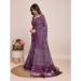 Picture of Beautiful Cotton & Silk Purple Saree