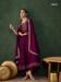 Picture of Gorgeous Silk Maroon Readymade Salwar Kameez