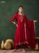 Picture of Enticing Silk Maroon Readymade Salwar Kameez