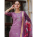 Picture of Resplendent Silk Rosy Brown Readymade Salwar Kameez