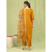 Picture of Delightful Silk Dark Golden Rod Readymade Salwar Kameez