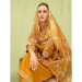 Picture of Delightful Silk Dark Golden Rod Readymade Salwar Kameez