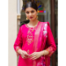 Picture of Shapely Silk Deep Pink Readymade Salwar Kameez