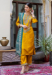 Picture of Marvelous Silk Golden Readymade Salwar Kameez