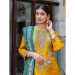 Picture of Marvelous Silk Golden Readymade Salwar Kameez