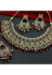 Picture of Amazing Maroon Necklace Set