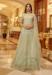 Picture of Radiant Net Off White Anarkali Salwar Kameez