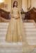 Picture of Gorgeous Net Beige Anarkali Salwar Kameez